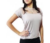 Blusa com Renda Aila